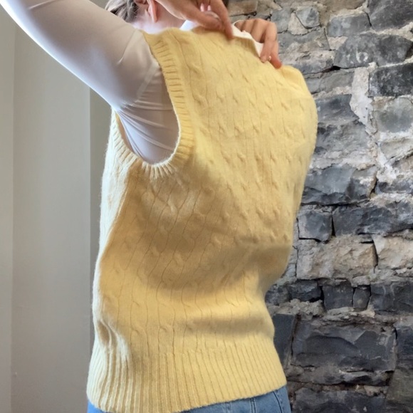 Yellow Vintage Ralf Lauren Polo - Picture 2 of 4